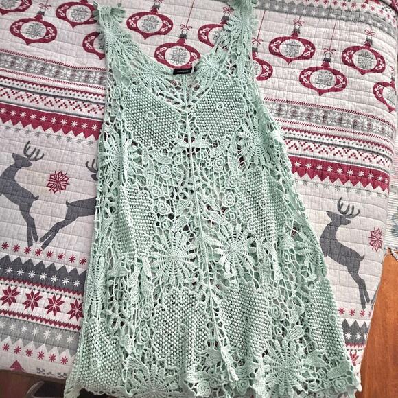 Womens/Juniors Cherry Mellow Beach Cover-up Dress Size Small - Picture 7 of 7